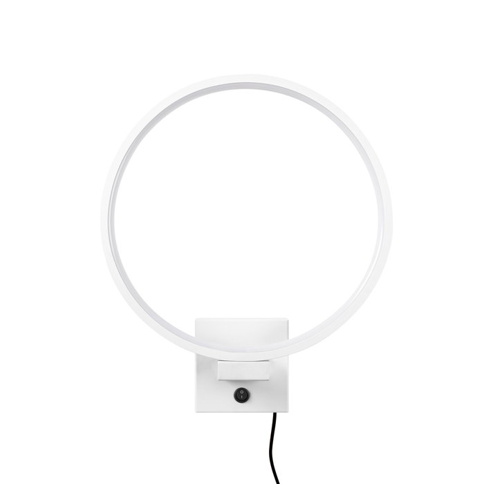 Opviq Halka - 13310 Lámpara de pared blanca con LED integrado